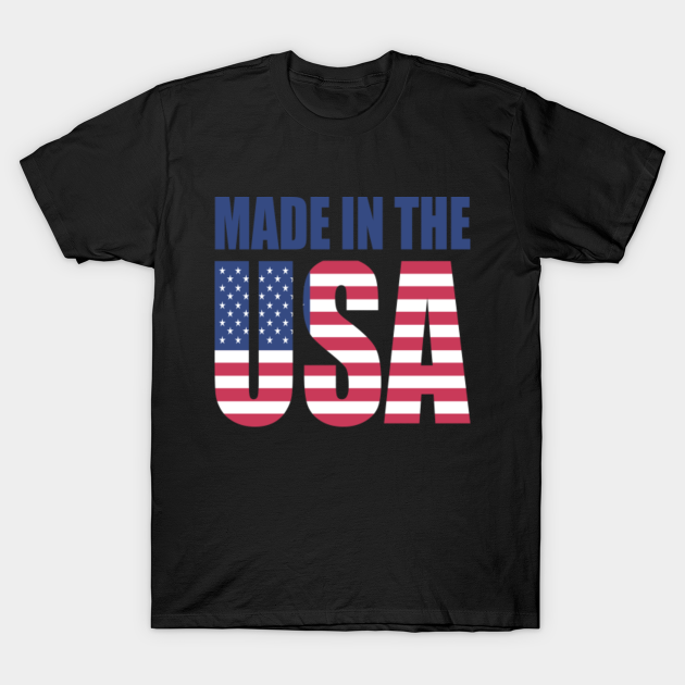 made in USA Made In Usa TShirt TeePublic